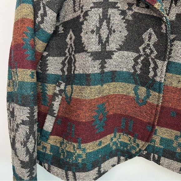 Billabong Multicolor Patterned Blazer - Picture 4 of 12